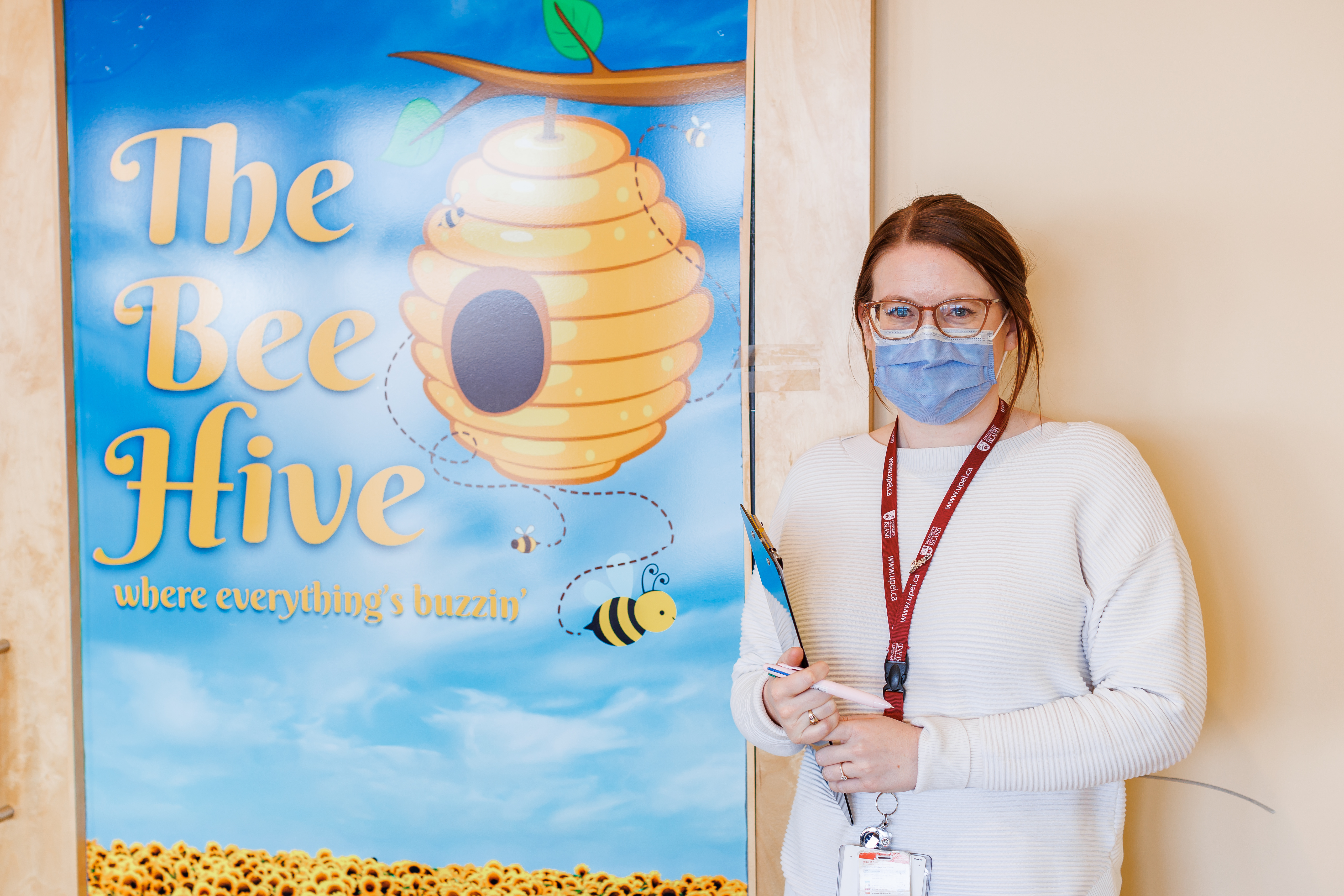 Photo of staff, Kelsey Goodwin-Coughlin at Summerset Manor in Summerside, PEI.